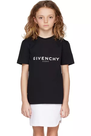 Givenchy Kids Black Printed T-Shirt