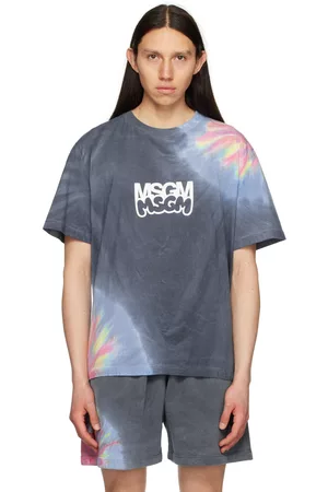 Msgm Gray Burro Studio Edition T-Shirt