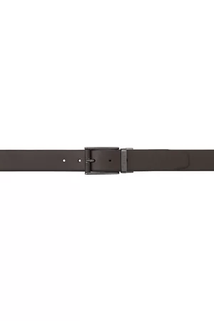 HUGO BOSS Reversible Brown Leather Belt