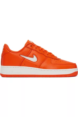 Nike Orange Air Force 1 Low Retro Sneakers