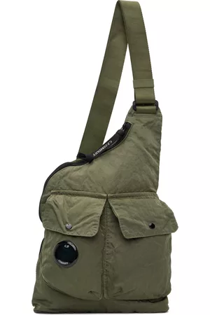 C.P. Company Khaki B Single Strap Bag