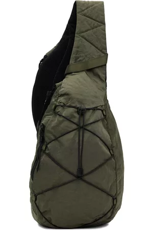 C.P. Company Khaki Nylon B Crossbody Bag