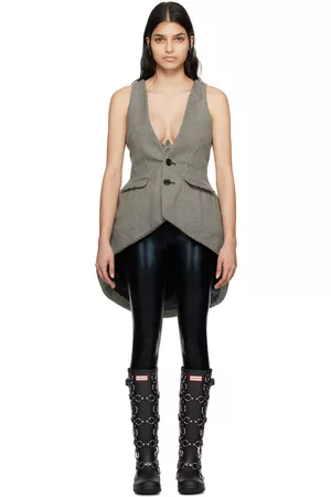 NOIR KEI NINOMIYA Women Mini Dresses - Black & Beige Padded Minidress