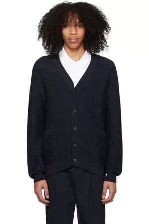 Sunspel Men Sweatshirts - Textured Cardigan