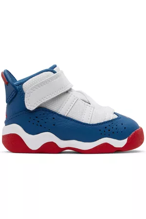 Nike Rings - Baby White & Blue Jordan 6 Rings Sneakers