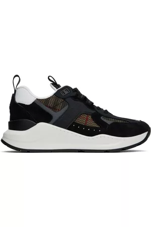Burberry Men Sneakers - Logo Embossed Sneakers