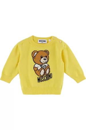 Moschino Sweaters - Baby Yellow Teddy Bear Sweater