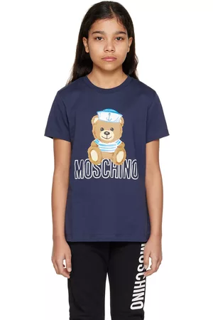 Moschino T-shirts - Kids Navy Sailor Teddy T-Shirt