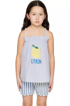 Jelly Mallow Tops - Kids 'Citron' Top
