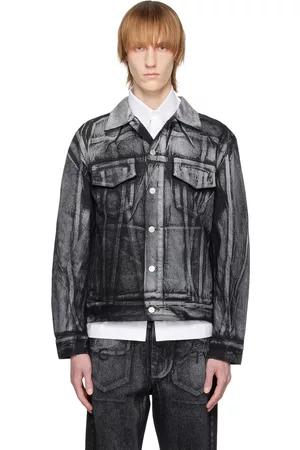 Givenchy Black 4G Denim Jacket