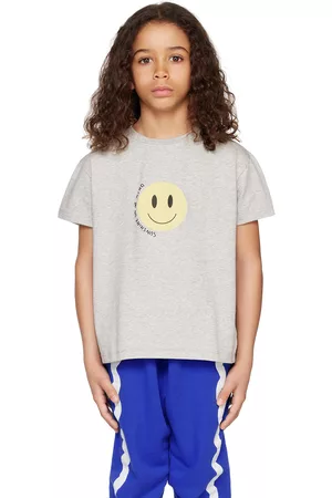 Beau Loves T-shirts - Kids Gray Smile T-Shirt