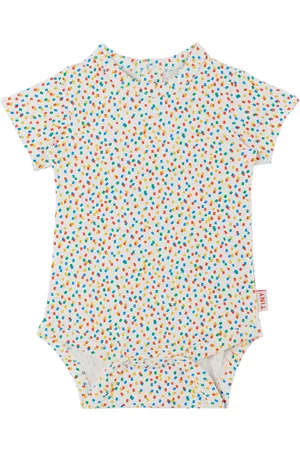 Tiny Cottons Baby Off-White Confetti Bodysuit