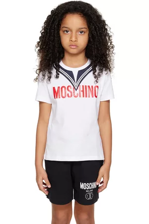 Moschino Kids White Sailor T-Shirt