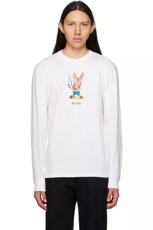 Noah NYC Men Long Sleeved T-Shirts - Bunny Long Sleeve T-Shirt