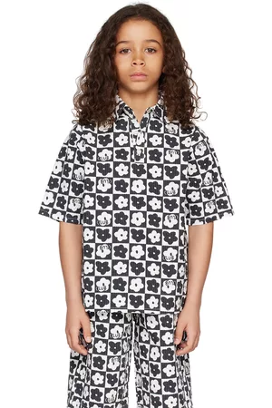 Beau Loves Kids Black & White Check Shirt