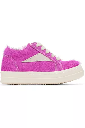Rick Owens Sneakers - Baby Pink & Off-White Vintage Sneakers
