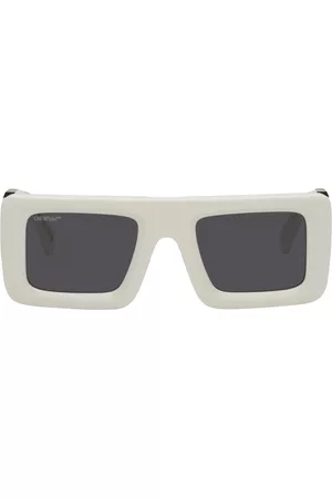 Leonardo squared acetate sunglasses - Off-White - Men