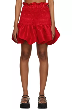 Kika Vargas Women Mini Skirts - SSENSE Exclusive Billie Miniskirt