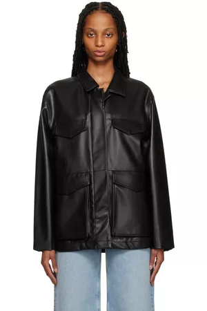 Citizens of Humanity Women Leather Jackets - Celio Faux-Leather Jacket