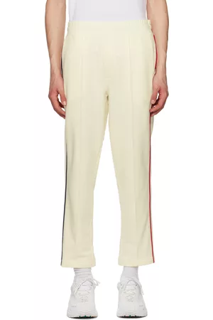 Moncler Off-White Piped Lounge Pants