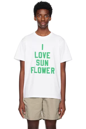 Sunflower Men Sports T-Shirts - White Sport Love T-Shirt