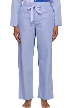 Tekla Women Pajamas - SSENSE Exclusive Blue Pyjama Pants