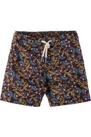 BONPOINT Boys Swim Shorts - Kids Multicolor Ariel Swim Shorts