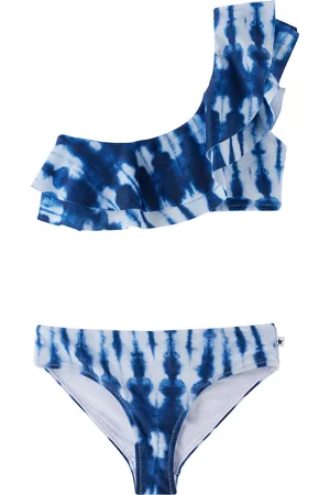 Molo Nikkie Apricot-print bikini - Blue