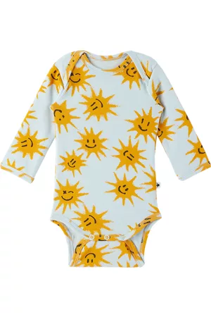 Molo Rompers - Baby Blue Faros Bodysuit