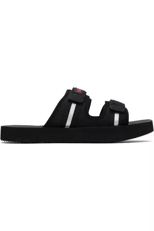 HUGO BOSS Men Sandals - Black Logo Sandals