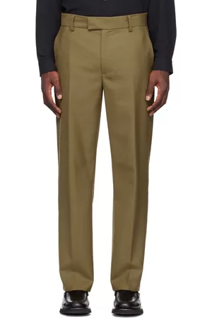 Séfr Men Twill Pants - Khaki Mike Trousers