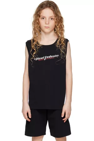 Diesel Tank Tops - Kids Black Mtingo Tank Top