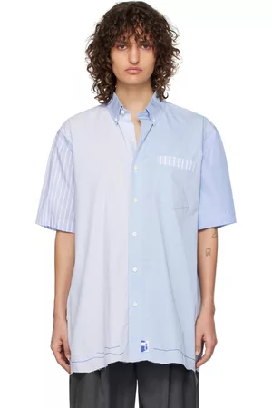Ader Error Women Twill Shirts - Paneled Shirt