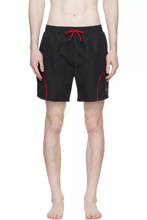 HUGO BOSS Men Swim Shorts - Black Race Swim Shorts