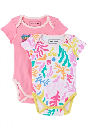 Marc Jacobs Rompers - Two-Pack Baby Pink & White Bodysuits