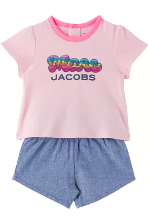 Marc Jacobs Sets - Baby Pink & Blue T-Shirt & Shorts Set