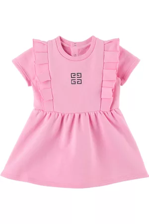 Givenchy Girls Graduation Dresses - Baby Pink Crewneck Dress
