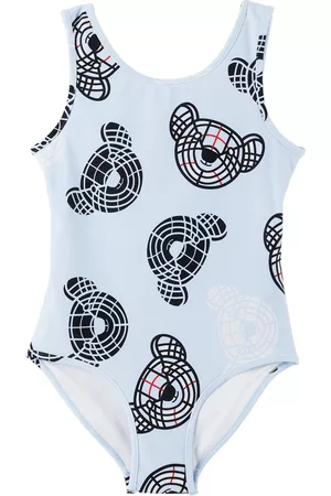 Burberry store Baby Girl's Mini Sandie Check One-Piece Swimsuit-12M