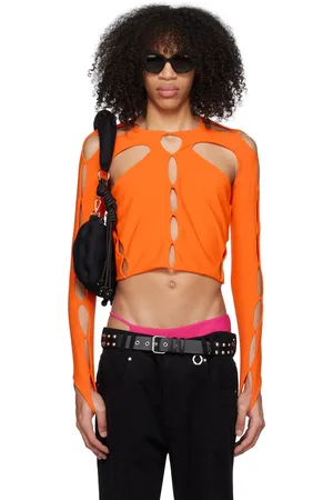 Cincinnati Bengals Womens Gameday Mesh Crop Top FOCO