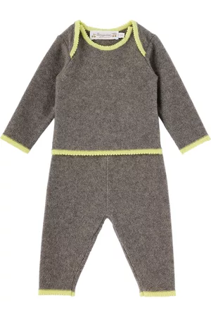 BONPOINT Sets - Baby Gray Bambini Sweater & Lounge Pants Set