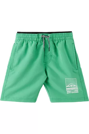 Molo Boys Swim Shorts - Kids Green Neal Swim Shorts