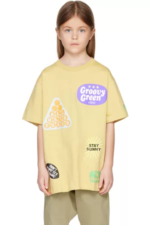 Molo T-Shirts - Kids Yellow Rodney T-Shirt