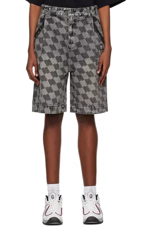 Ader Error Women Shorts - Gray Tenit Shorts