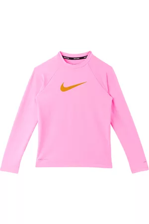 Nike Tops - Kids Pink Hydroguard Big Kids Swim Top