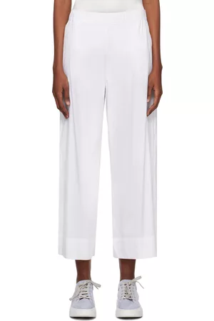 Max Mara Women Sweats - White Sala Lounge Pants