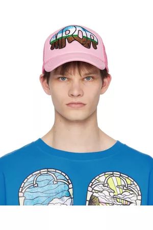 Who Decides War by MRDR BRVDO Men Caps - Pink 'MRDR' Trucker Cap