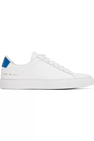 COMMON PROJECTS Women Vintage T-Shirts - White Retro Low Sneaker