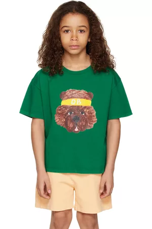Daily Brat T-Shirts - Kids Green Fuzzy Wuzzy T-Shirt