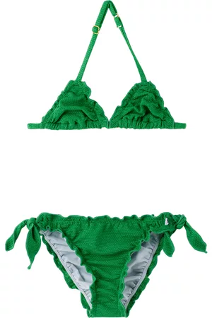 Molo Girls Bikinis - Kids Green Neola Bikini