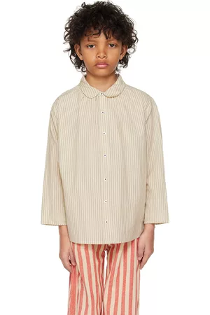 Caramel Shirts - Kids Beige Aloe Shirt